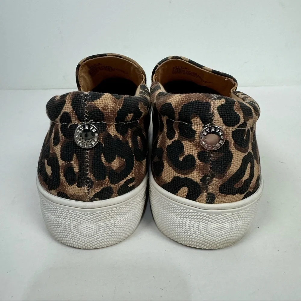 Steve Madden gills leopard animal print slip on shoes casual cheetah - Picture 3 of 6